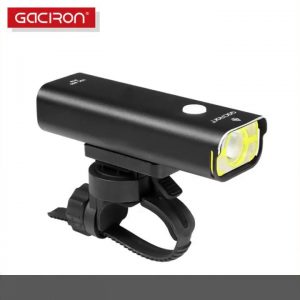 ☑GACIRON Bike Light Front Bicycle Light USB Rechargeable Waterproof IPX6 Cycling Flashlight For