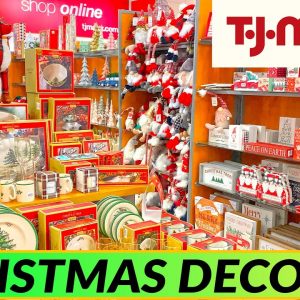 NEW TJ MAXX CHRISTMAS DECORATION STORE WALKTHROUGH WITH PRICES WITH CHRISTMAS KITCHEN DECOR