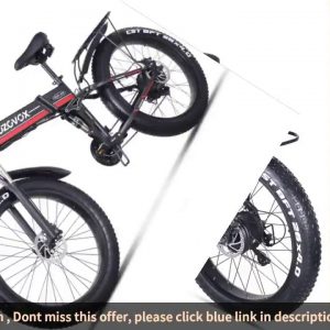 ✓MX01 26 Inch Electric Bike Foding Mountian Bike Fatbike Ebike Adult Bicycle with 48V 1000W Moto
