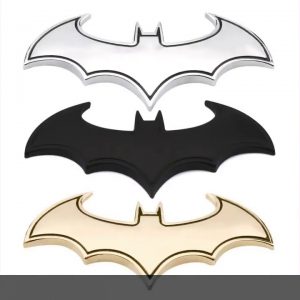 ✓3D Car Stickers Cool Metal Bat Auto Logo Car Styling Metal Batman Badge Emblem Tail Decal Motor