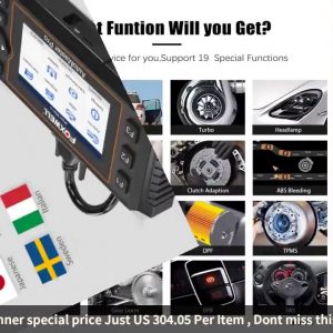 ☑Foxwell NT644 Elite Professional OBD 2 Diagnostic Car Scanner Tool Full System Scan 19 Reset Se