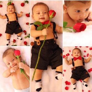 Valentine's Day Photoshoot Ideas |DIY Baby Photoshoot | Valentines day Baby Photoshoot Ideas At Home