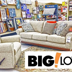 BIG LOTS FURNITURE TOUR WITH $ LIVING ROOM SECTIONALS SOFAS & More