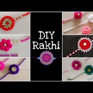Easy And Beautiful Rakhi Making | DIY | DIY Rakhi |  Handmade Rakhi
