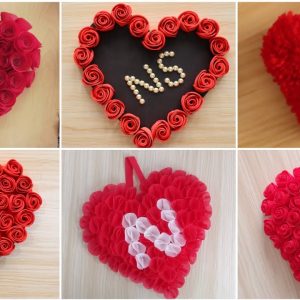 Best 6 Heart Craft Ideas | DIY | Valentines Day Craft | Heart Making Craft