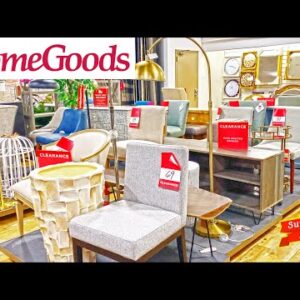NEW HomeGoods Furniture Walkthrough with PRICING AND DETAILED LOOK