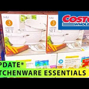 NEW COSTCO KITCHENWARE ESSENTIALS UPDATE FOOD CONTAINERS COOKWARE