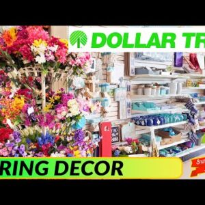 dOLLAR TREE sPRING dECOR sHOP wITH mE