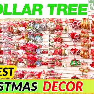 NEW Dollar Tree Christmas Decor HUGE SELECTION of Christmas Ornaments Gifts