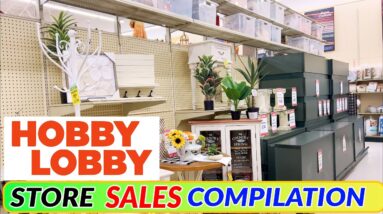 HOBBY LOBBY Haul: Dive Into Deals & Clearance Crafts Galore! 🎨🛍️"